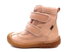 Bisgaard winter boot Ellis nude with velcro and TEX